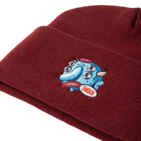 303 Boards - 303 Oval Birdcap Beanie (Maroon)